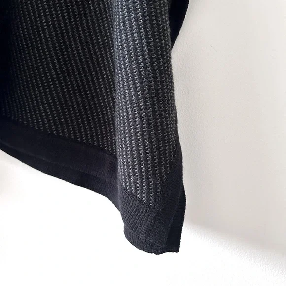 ANNE KLEIN | Knit Hooded Poncho - Picture 4 of 5